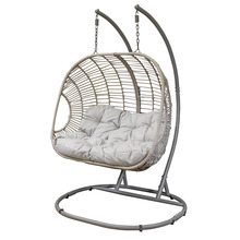 Sealey Dellonda Double Swinging Egg Chair with Cushion