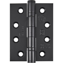 Eclipse 102 x 76 x 3 mm -  Grade 13 -  Stainless Steel Black Ball-Bearing Hinge (3Pk) - PK920