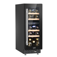 Baridi 17 Bottle Slim Wine Fridge & Cooler 30cm