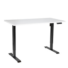 Sealey DH244 Dellonda White Electric Height Adjustable Standing Desk with Memory, Quiet, 1400x700mm
