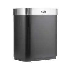Sealey DH281 Sensor Bin 50L - Black/Stainless Steel