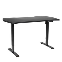Sealey Dellonda Carbon Fibre Effect Electric Height Adjustable Standing Desk with Memory, Quiet, 1400 x 700mm