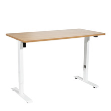 Sealey DH68 Dellonda Single Motor Ultra-Quiet Adjustable-Height Electric Sit/Stand Desk - Oak Desktop