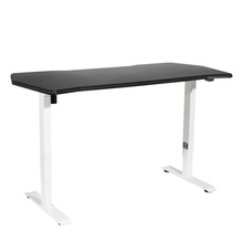 Sealey Dellonda Single Motor Ultra-Quiet Adjustable-Height Electric Sit/Stand Desk - Carbon Fibre Effect Desktop