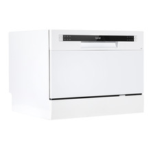 Baridi Tabletop Dishwasher 6 Place Settings 6.5L Capacity - White
