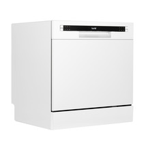 Baridi Tabletop Dishwasher 8 Place Settings 8L Capacity - White