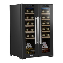 Baridi 24 Bottle Dual Zone Wine Fridge & Cooler