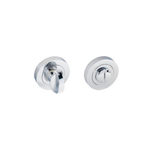 Eclipse Bathroom Thumbturn & Release Set - 52 x 8mm - Polished Chrome Plate - JC62499