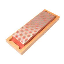 DMT DMTW8F Diamond Whetstone 200mm Wooden Box Red 600 Grit Fine