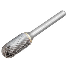 Dormer DOR805606 Solid Carbide Bright Rotary Burr Ball Nosed Cylinder 6 x 6mm