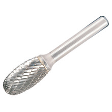 Dormer DOR809606 Solid Carbide Rotary Bright Burr Oval 6 x 6mm