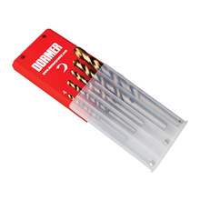 Dormer DORA08910 A08910 Set A002 HSS TiN Coated Jobber Drill Set of 5 4.0-10.0