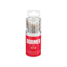 Dormer DORA094413 A094 No.413 HSS TiN Coated Drill Set of 13 1.5- 6.50mm x 0.5mm