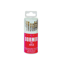 Dormer DORA094419 A094 No.419 HSS TiN Coated Drill Set of 19 1.00mm-10.00mm x 0.5mm
