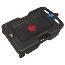 Sealey DRP09 Oil/Fluid Drain & Recycling Container with Wheels 57L