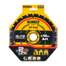 DeWalt DT10304 190x30mm 24T Extreme Framing Circular Saw Blade