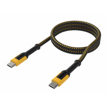 DEWALT DWT1310006 Telecoms USB C to USB C 100W Reinforced Charging Cable 1.2m (4ft)