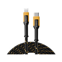 DEWALT DWT1311357 Telecoms USB C to Lightning® Reinforced Charging Cable 1.2m (4ft)