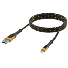 DEWALT DWT1311359 Telecoms USB A to Lightning® Reinforced Charging Cable 1.2m (4ft)