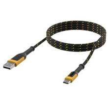 DEWALT DWT1311361 Telecoms USB A to USB C Reinforced Charging Cable 1.2m (4ft)