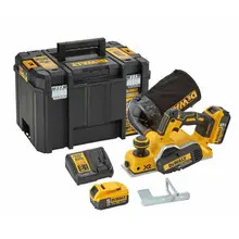 Dewalt DCP580P2 18v XR Cordless Brushless Planer + 2 x 5.0ah Batt, Charger Tstak
