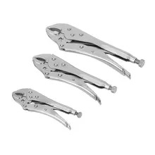 Rika LPLIE003 Rikä 3-Piece Professional Locking Pliers Set | 160mm 180mm 200mm