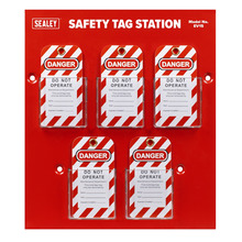 Sealey EV15 Safety Tag Station