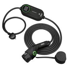 Adjustable (3.5kW) Type 2 to UK 3-Pin Plug Portable EV Charger - 5m Cable