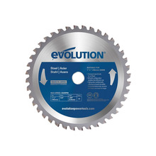 Evolution EVLM185TC40C Mild Steel Cutting Circular Saw Blade 185 x 20mm x 40T