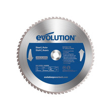 Evolution EVLRP3552466 Mild Steel Cutting Chop Saw Blade 355 x 25.4mm x 66T