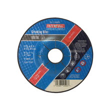 Faithfull Depressed Centre Metal Grinding Disc 115 x 6.5 x 22.23mm