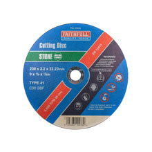 Faithfull Stone Cut Off Disc 230 x 3.2 x 22.23mm
