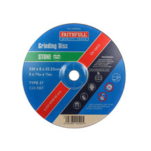 Faithfull Depressed Centre Stone Grinding Disc 230 x 6 x 22.23mm
