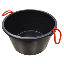 Faithfull Builder's Bucket 40 litre (9 gallon) - Black