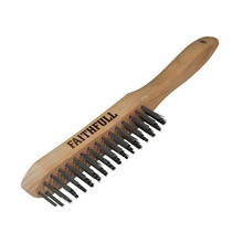 Faithfull 680/4 Heavy-Duty Scratch Brush - 4 Row