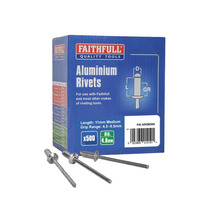 Aluminium Rivets 4.8 x 11mm Medium Bulk Pack of 500