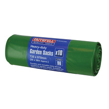 Heavy-Duty Strong Garden Sacks (Roll 10)