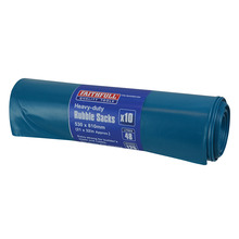 Faithfull Blue Heavy-Duty Rubble Sacks (Roll 10)