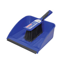 Faithfull Large Plastic Dustpan&BrushSet