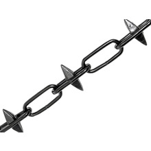 Spike Chain Black Japanned 6mm x 5m Box - Max. Load 250kg