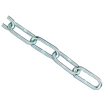 Faithfull Zinc Plated Chain 2.5mm x 2.5m - Max. Load 50kg
