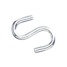 Faithfull S-Hooks 5mm Zinc Plated (Pack 10)
