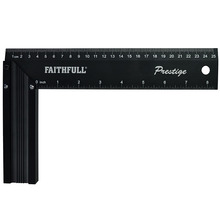 Prestige Try Square Black Aluminium 250mm (10in)
