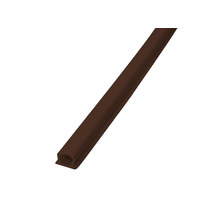 Faithfull Silicone Draught Excluder Brown 6M 9 x 7mm
