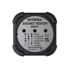Faithfull Socket Polarity Tester
