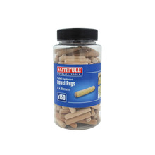 Faithfull Wood Dowels Fluted 40 x 8mm (Tub 150)