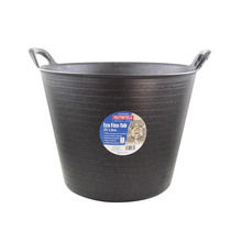 Faithfull Eco Flex Tub 25 litre - Recycled Black