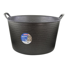 Faithfull Eco Flex Tub 56 litre - Recycled Black