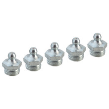 Faithfull Grease Nipple Straight 1/4in BSP (Pack 5)