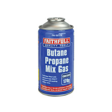 Faithfull Butane Propane Mix Gas Cartridge 170g